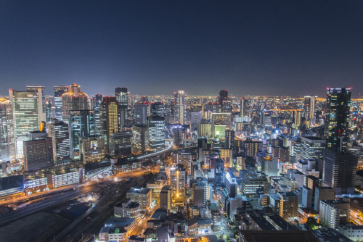 大阪の夜景